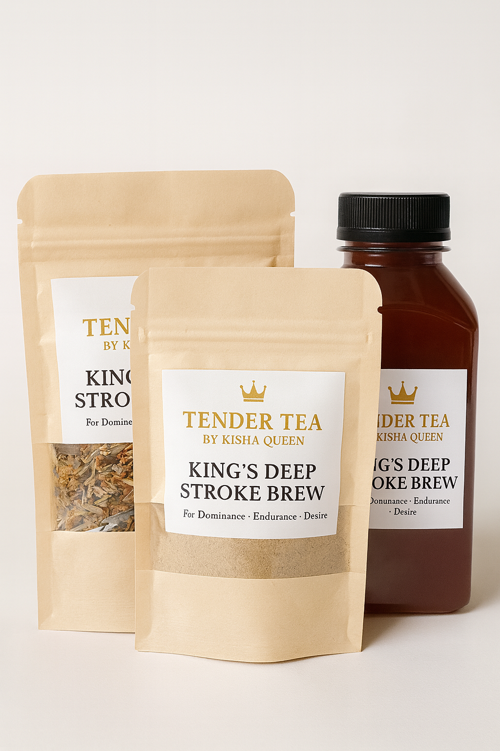 King’s Deep Stroke Brew – Strength · Focus · Warm Endurance Tender Tea