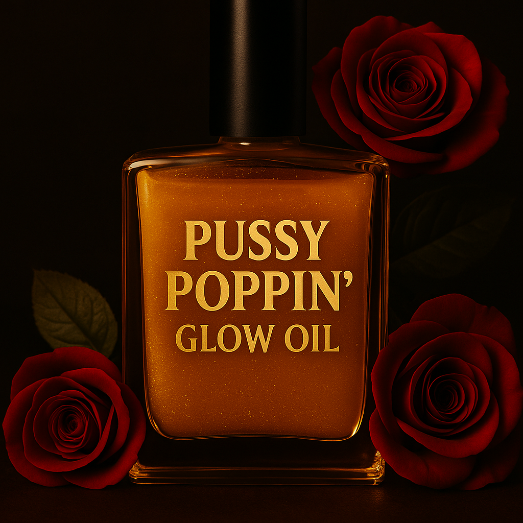 Pussy Poppin Glow Oil- Luxury Feminine Glow Oil